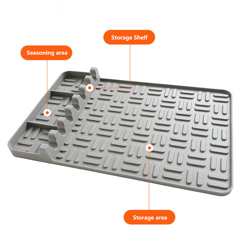 Outdoor BBQ Grill High Temperature Resistant Side Shelf Silicone Pad Barbecue Grill Tool Pad Outdoor BBQ Grill High Temperature Resistant Side Shelf Silicone Pad Barbecue Grill Tool Pad